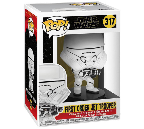 Funko Pop 317 First Order Jet Trooper (Star Wars)