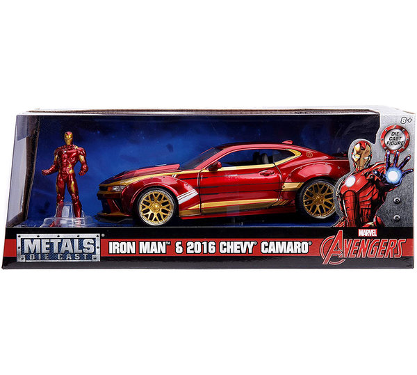 Jada Iron Man & 2016 Chevy Camaro