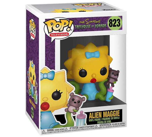 Funko Pop 823 Alien Maggie (The Simpsons)