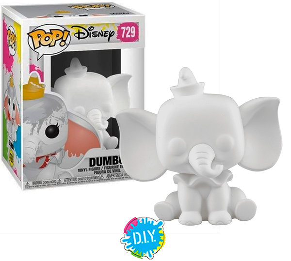 Funko Pop 729 Dumbo (Disney, D.I.Y. Special Edition)