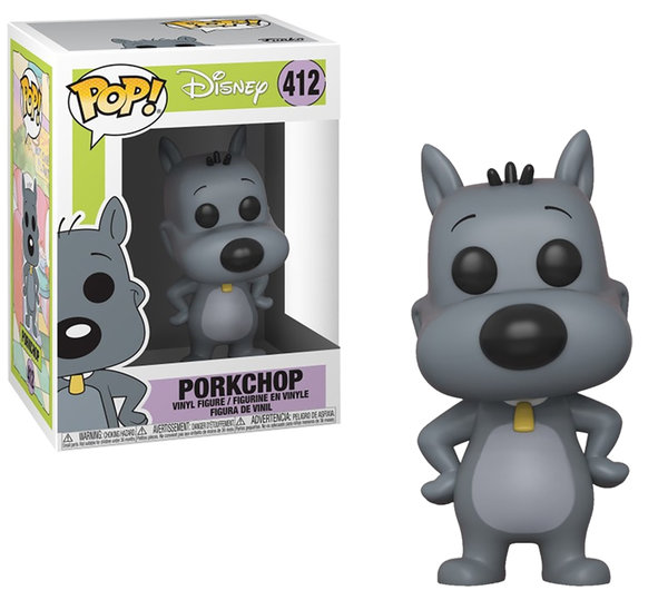 Funko Pop 412 Porkchop (Disney, Flocked, Special Edition)