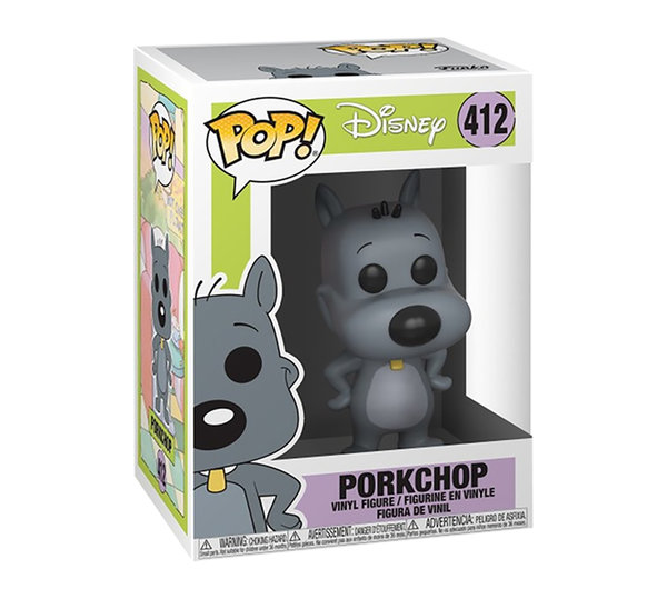 Funko Pop 412 Porkchop (Disney, Flocked, Special Edition)