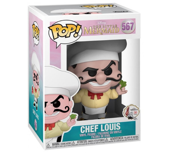 Funko Pop 567 Chef Louis (Disney, Little Mermaid)