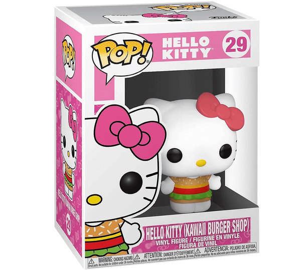 Funko Pop 29 Hello Kitty (Kawaii Burger Shop)