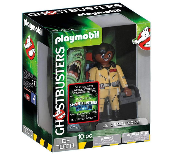 Playmobil Ghostbusters W. Zeddemore 70171 (04553)