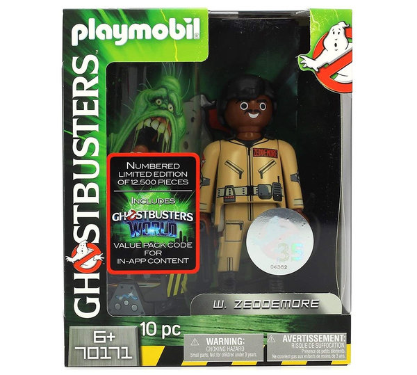 Playmobil Ghostbusters W. Zeddemore 70171 (04553)