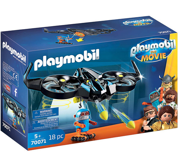 Playmobil The Movie 70071 Robotitron met Drone