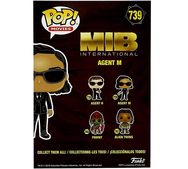 Funko Pop 739 Agent M (MiB)