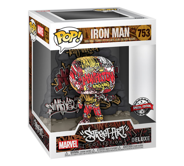 Funko Pop 753 Iron Man Streetart (Marvel, Special Edition)