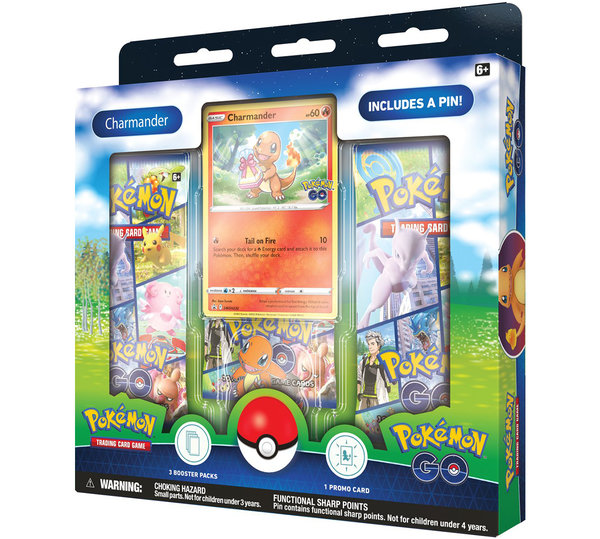 Pokémon Go Pin Box Collection Charmander