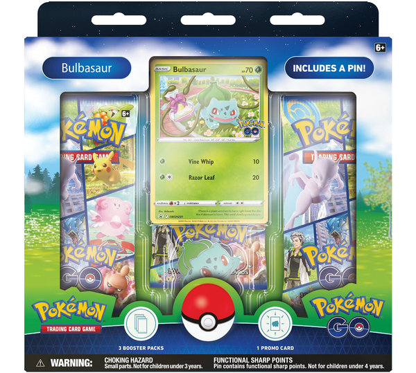 Pokémon Go Pin Box Collection Bulbasaur