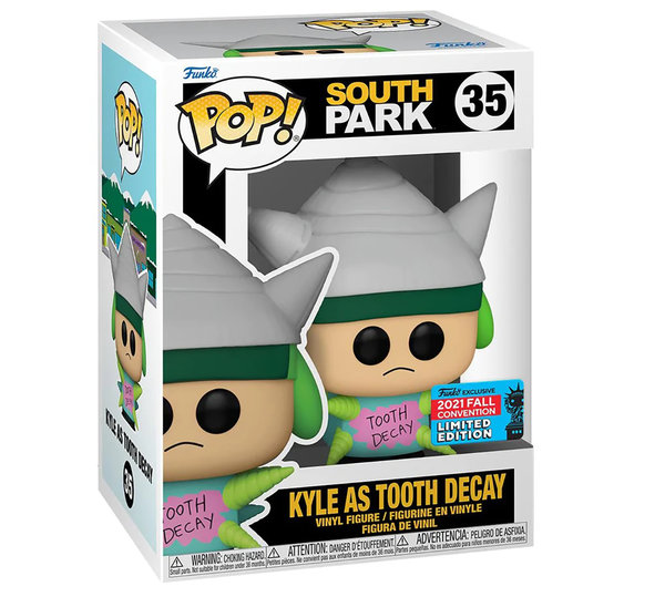 Funko Pop 35 Kyle as Tooth Decay (Southpark)