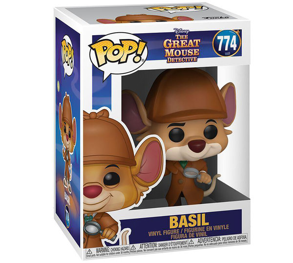 Funko Pop 774 Basil (The Great Mouse Detective, Disney)