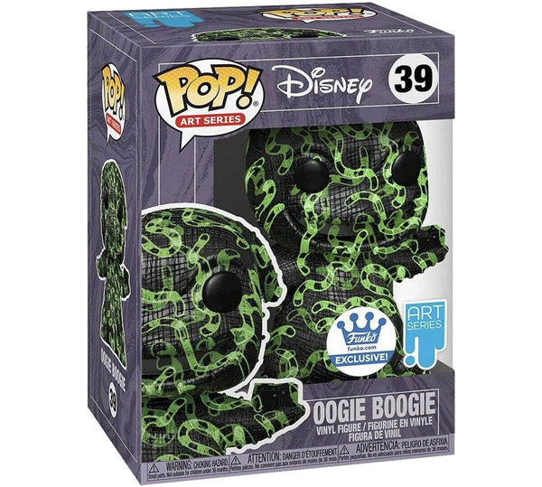 Funko Pop 39 Oogie Boogie (Exclusive Art Series, Disney)