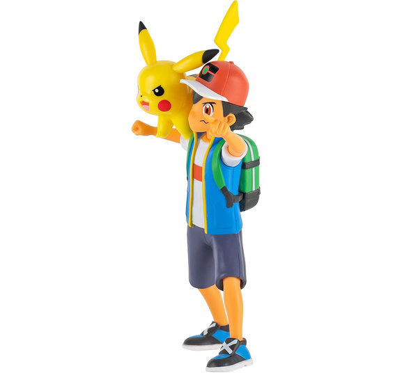 Pokémon Battle Figure Set - Pikachu - Ash