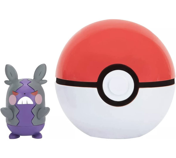 Pokémon Clip 'N' Go Morpeko Hangry Mode Ball