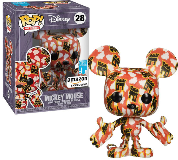 Funko Pop 28 Mickey Mouse (Art series, Special Edition)