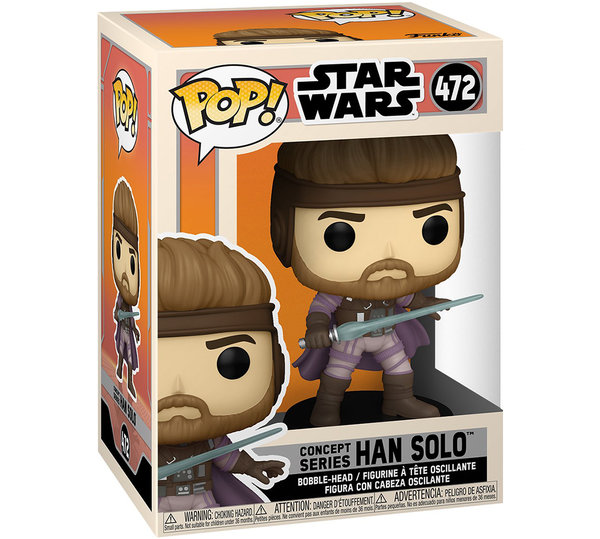 Funko Pop 472 Han Solo (Concept series, Star Wars)
