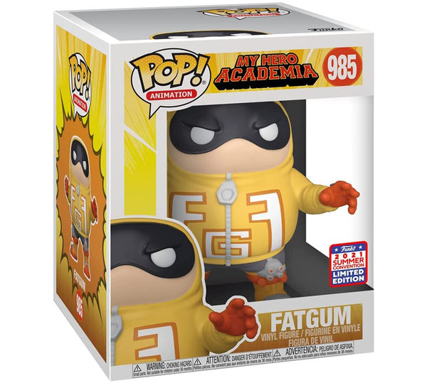 Funko pop 985 Fatgum (My Hero Academia)
