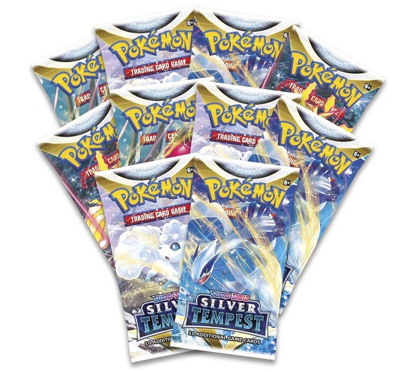 Pokémon Silver Tempest 10 Booster Packs (Gratis verzending)