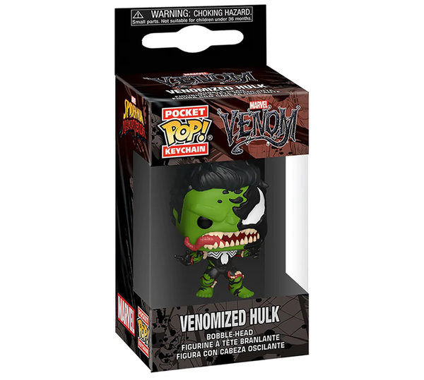 Pocket Pop Keychain Venomized Hulk (Marvel)