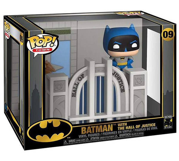 Funko Pop 09 Batman (With the Hall of Justice, DC)