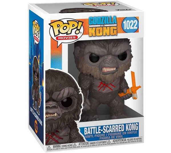 Funko Pop 1022 Battle Scarred Kong (Godzilla vs Kong)