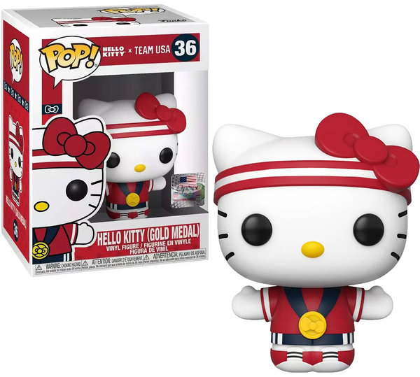 Funko Pop 36 Hello Kitty (Gold Medal, Team USA)