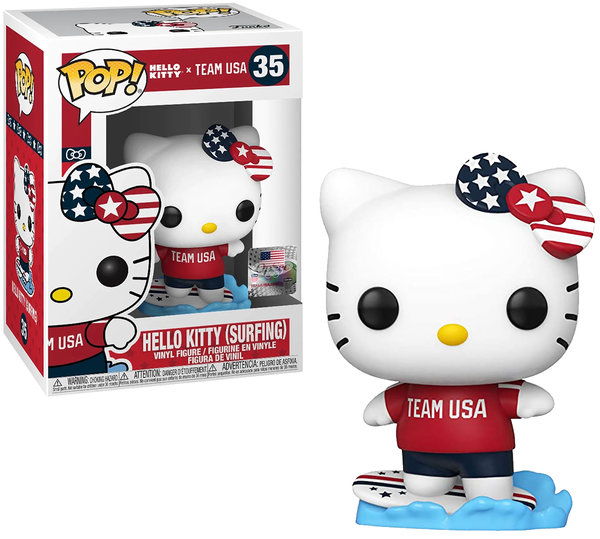 Funko Pop 35 Hello Kitty (Surfing, Team USA)