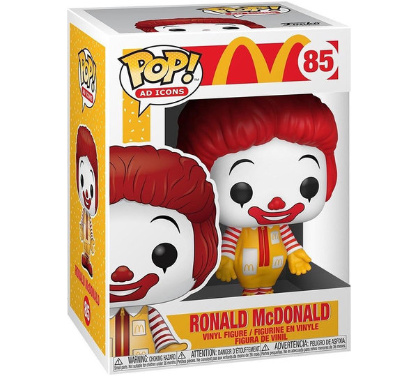 Funko Pop 85 Ronald McDonald (McDonalds)