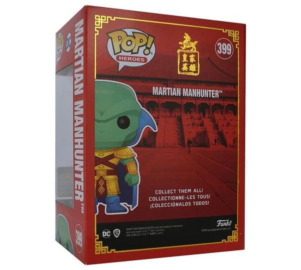 Funko Pop 399 Martian Manhunter (DC, Limited Edition)
