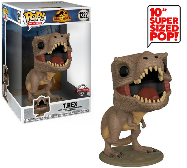 Funko Pop 1222 T-Rex (Jurassic World, 10 inch XL)