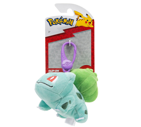 Pokémon Pluche Bag Clip - Bulbasaur