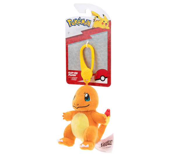 Pokémon Pluche Bag Clip - Charmander