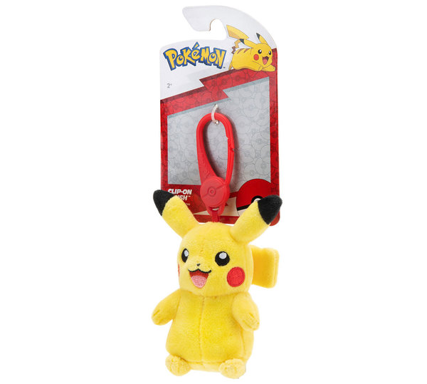 Pokémon Pluche Bag Clip - Pikachu