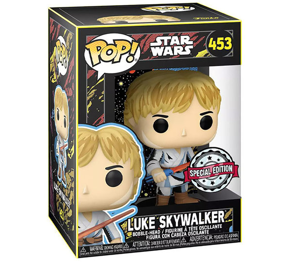 Funko Pop 453 Luke Skywalker (Star Wars, Special Edition)