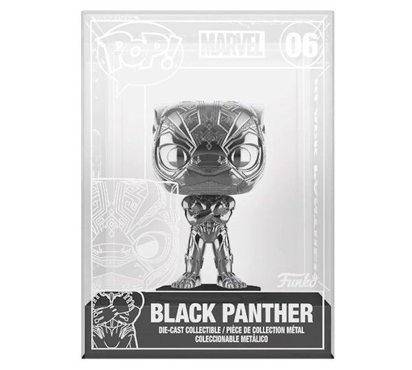 Die Cast Funko Pop 06 Black Panther Exclusive  (Marvel)
