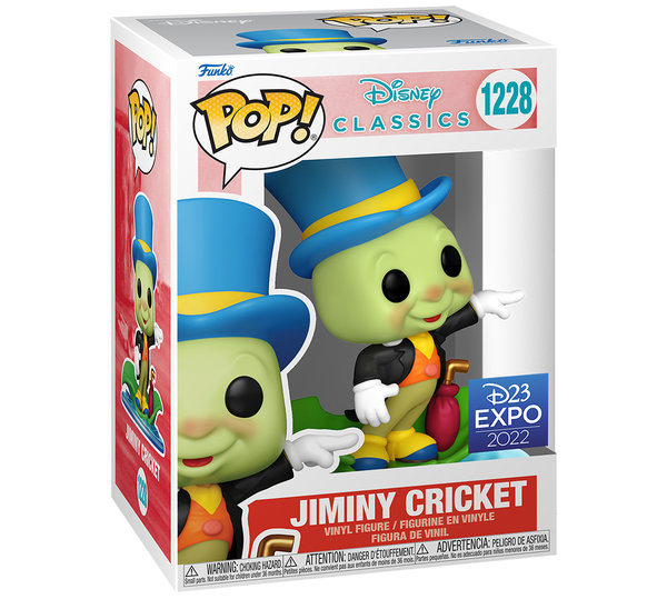 Funko Pop 1228 Jiminy Cricket (Disney classics, Special Edition)