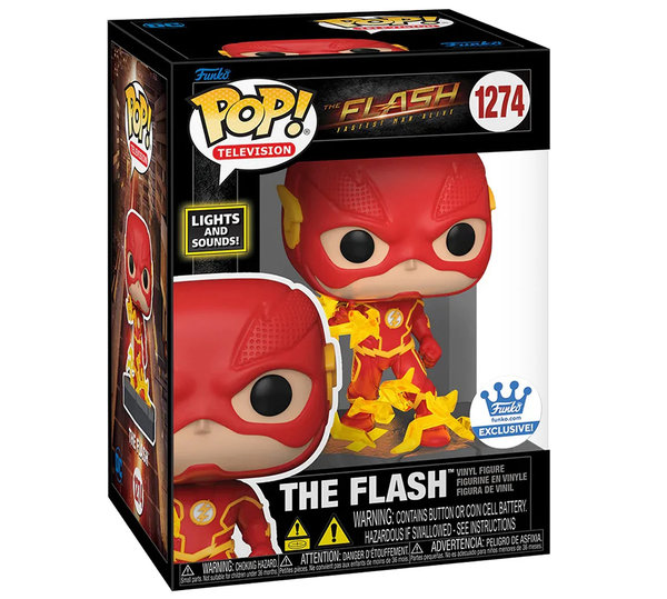 Funko Pop 1274 The Flash (Exclusive, Lights and Sounds)