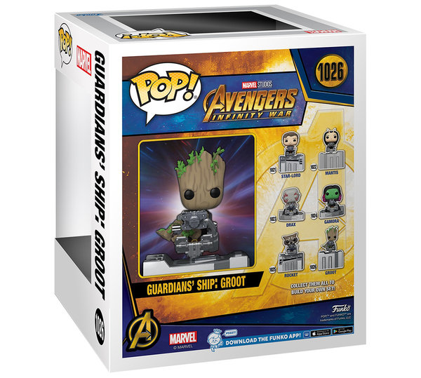 Funko Pop 1026 Guardians' Ship: Groot (Funko, Special Edition)