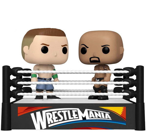 Funko Pop John Cena and The Rock (WWE)