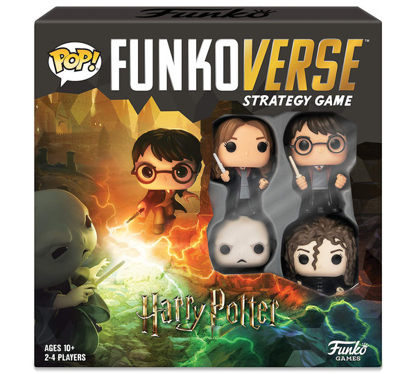 FunkoVerse Strategy Game: Harry Potter 100 4-Pack