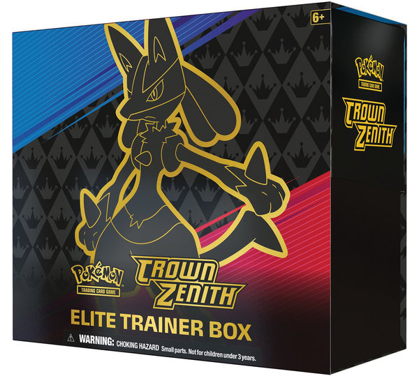Pokémon TCG Sword & Shield Crown Zenith Elite Trainer Box