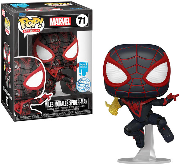 Funko Pop 71 Miles Morales Spider-Man (Marvel, Special Edition)