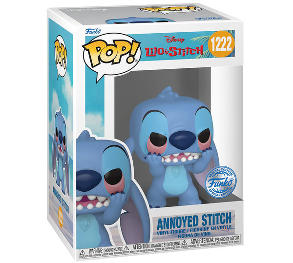 Funko Pop 1222 Annoyed Stitch (Disney, Lilo & Stitch)