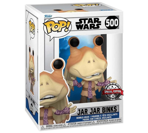 Funko Pop 500 Jar Jar Binks (Star Wars, Special Edition)